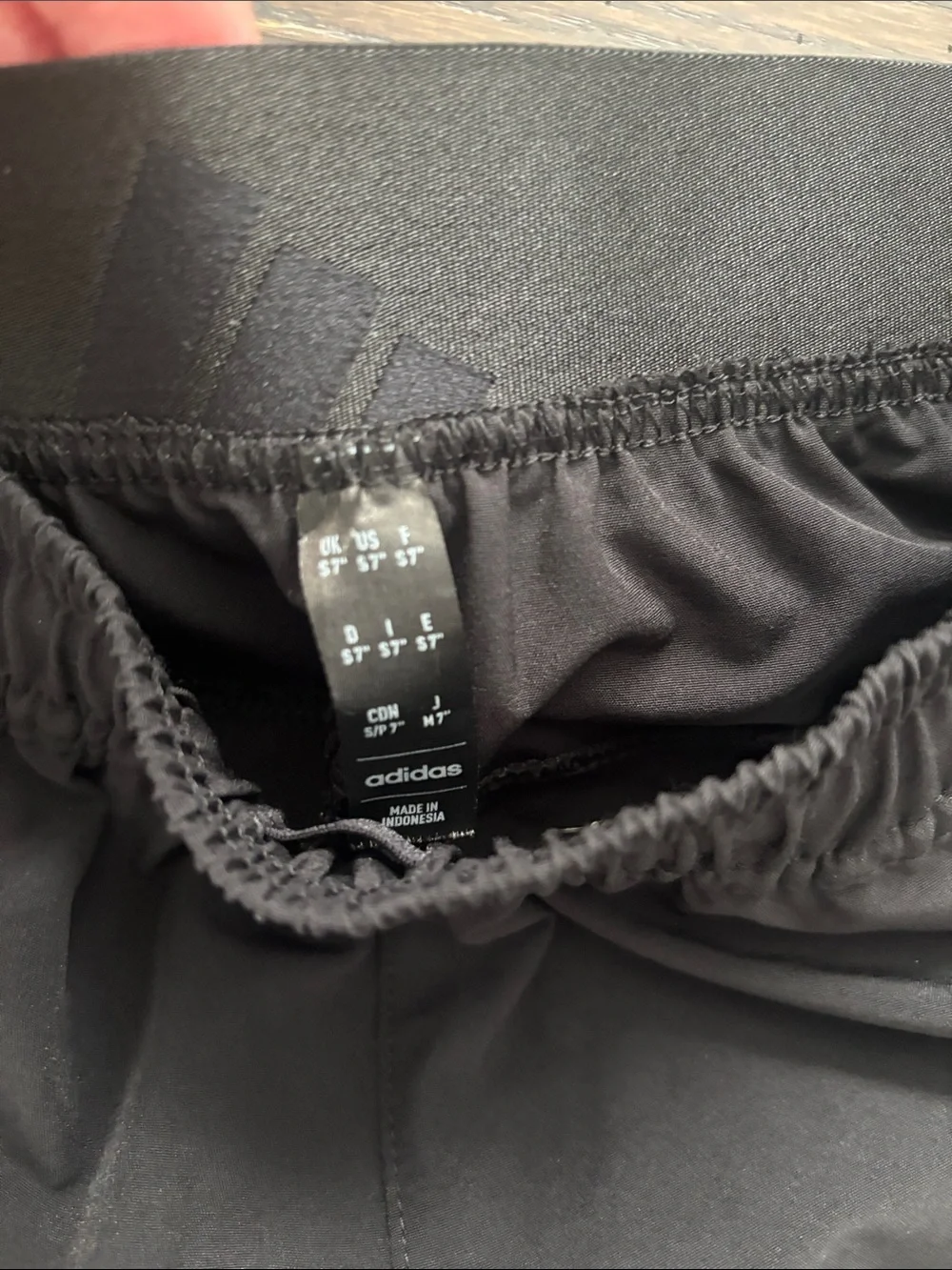 adidas Men’s Black Athletic Zip-Pocket Shorts